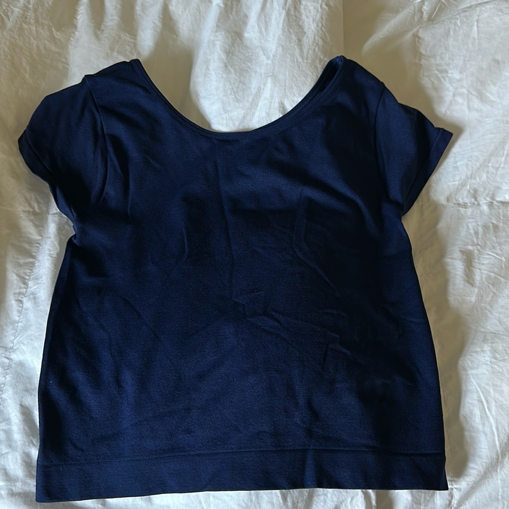 Free people fitted crop top
